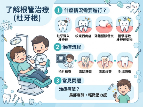 根管治療是不是很痛?治療流程、收費參考及注意事項一次
